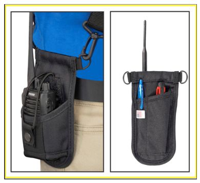 walkie talkie holster shoulder